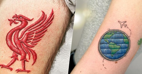 #patchtattoo - tatuaże naszywki. Oto 15 nowych, pięknych wzorów 2023 roku!