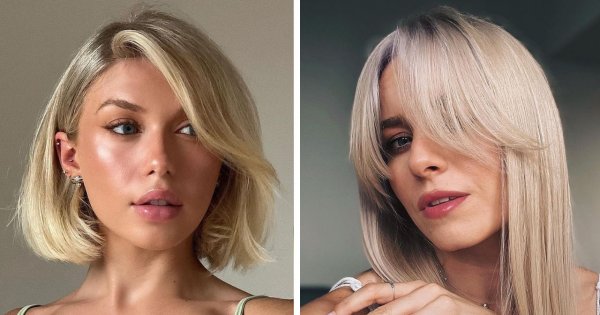 Blond bob - 15 najmodniejszych propozycji na jesień 2023