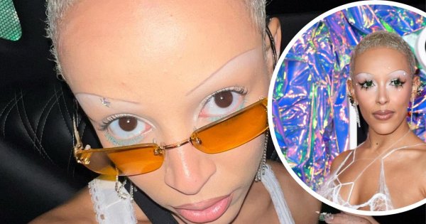 Doja Cat owinięta w porwaną pajęczynę! Osłaniał ją tylko trójkącik... Czy to najgorsza stylizacja roku?
