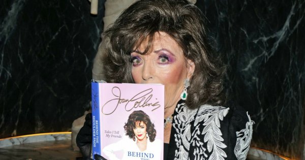 90-letnia Joan Collins promuje swoją najnowszą książkę i niezmiennie ZACHWYCA. Co za klasa!