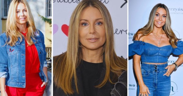 Małgosia Rozenek w jeansie od stóp do głów! Tą stylizacją trafiła w jesienne trendy. TOP 6 jej jeansowych outfitów w galerii
