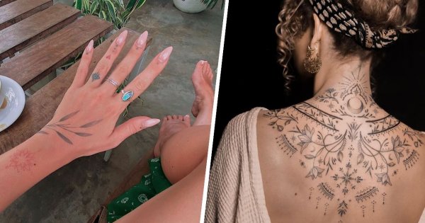 #bohotattoo - tatuaże boho. Modne i zgodne z naturą