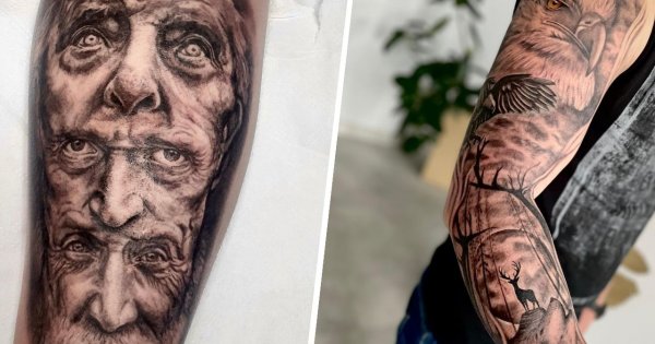 #sleevetattoo - tatuaż rękaw. 3 trendy w tatuażu na 2023 rok!