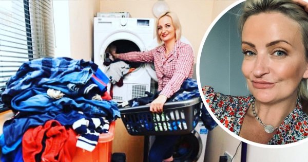 Ma 43 lata, 11 synów, 2 córki i kocha porządek. 49 razy w tygodniu robi pranie! Ta mama powinna dostać medal?