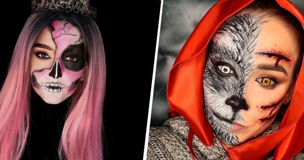 Makijaż na Halloween - straszny i przepiękny zarazem. 3 trendy w makijażu na 2023 rok!