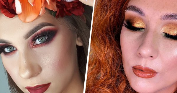 #autumnmakeup - jesienny makijaż. 15 najlepszych makijaży na jesień 2023!
