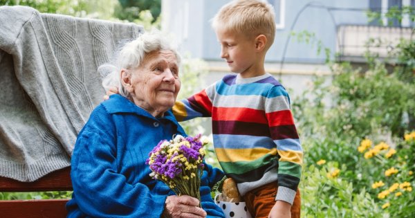"Jestem wdzięczna, że mój prawnusiu tak często mnie odwiedza. To zasługa żony mojego wnuka"