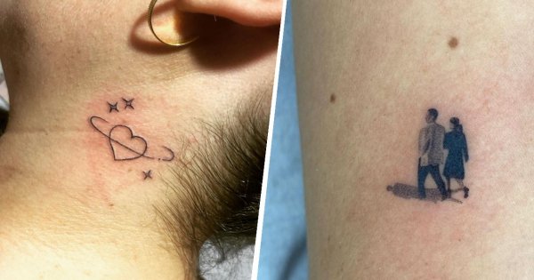 #microtattos - tatuaże w rozmiarze mikro. 15 najpiękniejszych propozycji na 2023 rok!