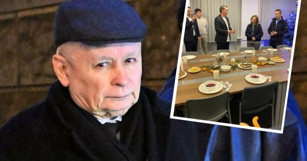 Jarosław i jego koledzy Wigilię spędzili w TVP! Na koniec wpadł do nich ksiądz. Zaskakujące sceny!