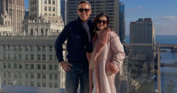 "Kurzopki" pokazały urocze zdjęcia z USA! Minęli się z Beckhamem, ale byli na koncercie Madonny!