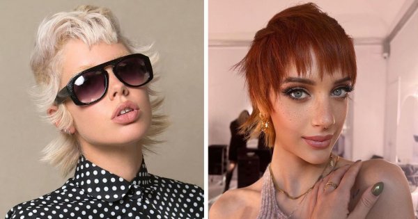 Mixie cut wypiera pixie cut! Ten alternatywny trend rośnie siłę. 15 propozycji na zimę 2023/24