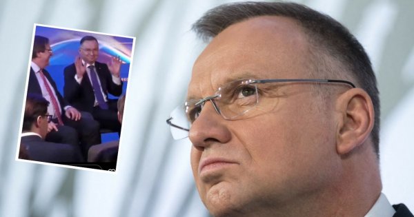 Nasz Andrzej został bohaterem wideo z Davos. Zaszczebiotał i aż podskoczył z radości. To hit sieci!