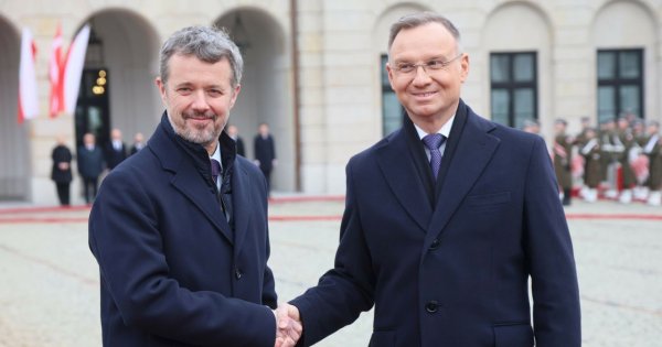 Twardy Andrzej spotkał się z Fryderykiem z Danii! Sieć zalały memy!