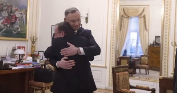 Mariusz Niejadek w gościnie u Andrzeja! Padli sobie w ramiona. Są memy!