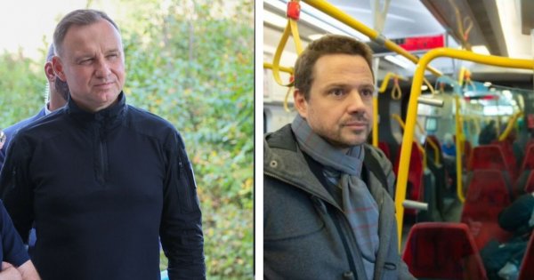 To przystojniak Rafał kierował autobusem i zablokował Andrzeja?! Sieć zalały memy!