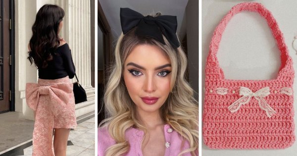 Bow outfit — stylizacje z kokardą są hitem na rok 2024! 15 modnych propozycji
