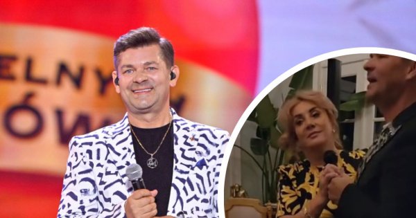 Danuta Martyniuk zabierała mikrofon mężowi. W duecie dali niezły popis [Wideo]