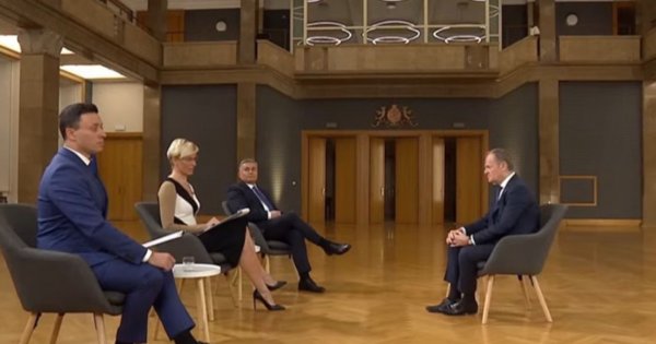 Wpływowy Donald udzielił pierwszego wywiadu dla mediów. Jest dziwne usadzenie - są i memy!