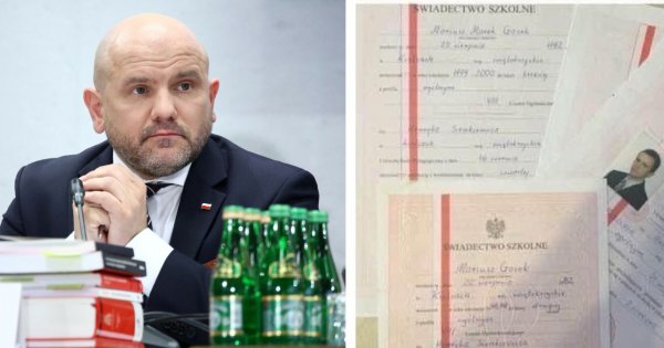 Oczytany Mariusz pochwalił się świadectwami szkolnymi z czerwonym paskiem. Są memy!