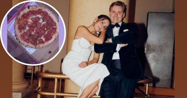 Olga Bołądź pokazała zdjęcia ze ślubu. Miała piękną suknię i tort-pizzę
