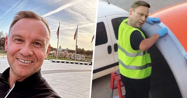 Andrzej Duda ma problemy. Jego samolot nie chce odpalić. Internauci wyśmiewają memami!