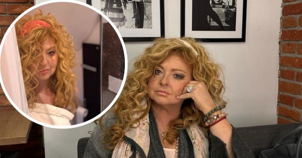 Magda Gessler kusi nóżką w samym ręczniku. Głosi ważne przesłanie spod prysznica