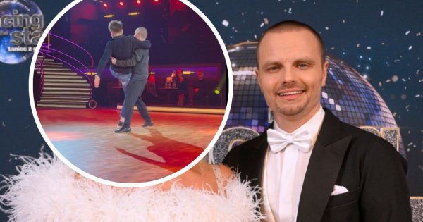 Marcin Hakiel na Dzień Mężczyzny zatańczył z... chłopakiem! Co za kocie ruchy [wideo]