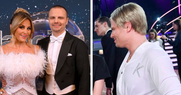 Marcin Hakiel zapuścił włosy? U boku Kaźmierskiej zaprezentował się w bujnej blond grzywie