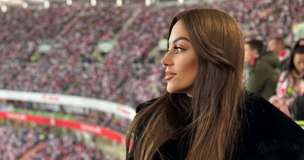 "Miss Kadry" zameldowała się na meczu. Przyniosła szczęście naszym piłkarzom?
