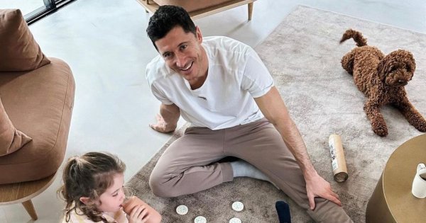 Robert Lewandowski zakasowany przez własną córkę. Usłyszał od Klary, że ona woli Messiego, a nie jego
