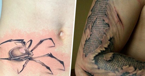 #tattoo3D - tatuaż 3D. Oto projekty, które wyglądają, jak żywe