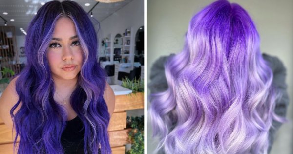 Purple hair — modna koloryzacja nie tylko dla odważnych. 15 pięknych i nowoczesnych propozycji