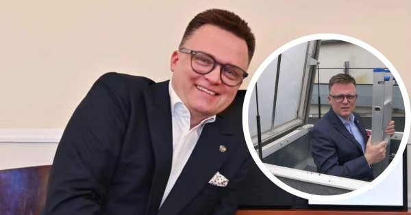 Zgrabny Szymek wspiął się na szczyt i dotarł tam, gdzie nikt wcześniej. Są memy