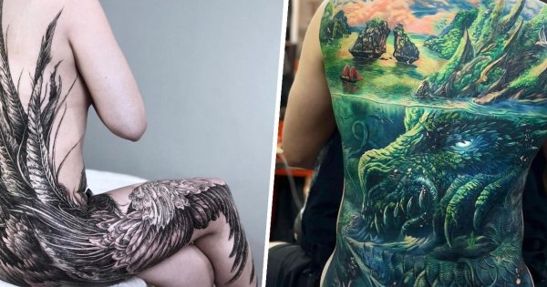 #bigtattoo - duże tatuaże. Oto najpiękniejsze propozycje