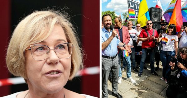 Zakochana Barbara przyszła na marsz w Krakowie. Bez oblubieńca Ryśka [memy]