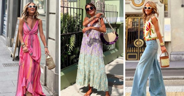 Styl boho-chic — modne inspiracje na wiosenne dni i wieczory