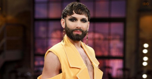 Conchita Wurst powróciła w starym wydaniu. Na scenie kusiła nóżką w czerwonej kreacji [wideo i zdjęcia]