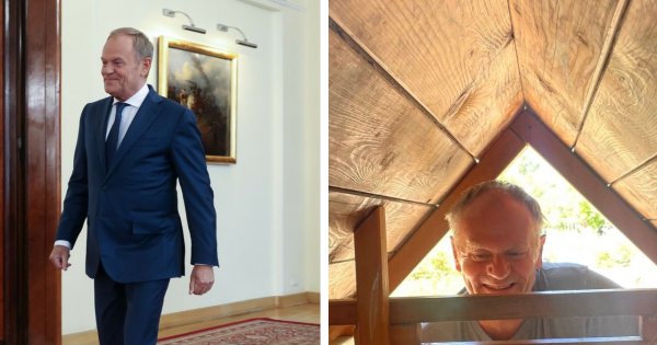 Dziadek Donald w drewnianym domku. Z rana znów rozbawił [nowe memy]