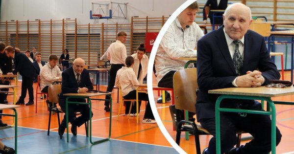85-letni Józef z Kalisza jest najstarszym maturzystą w Polsce. Udowodnił, że wiek to tylko liczba