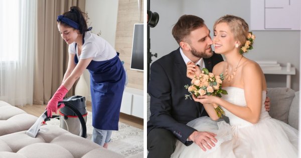 "Brat wymyślił sobie, że zrobi sesję ślubną u mnie! Muszę wyprzątać całe mieszkanie na błysk..."