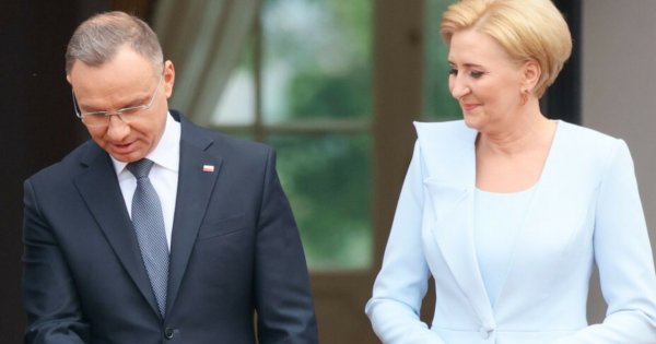 Andrzej i Agata w Pekinie. Według chińskiej blogerki Agata jest "zniewalająca" i ma "figurę modelki" [zdjęcia]