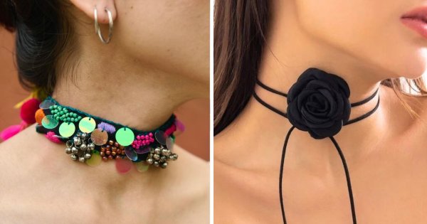 Naszyjnik choker — modne propozycje na lato 2024
