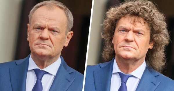 Donaldinho Tusk w bujnej czuprynie, w rudych włosach, w long bobie i więcej odsłon [symulacja]