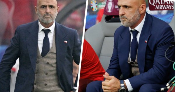 Euro 2024: Michał Probierz znów zachwycił. Tym razem w granatowym garniturze
