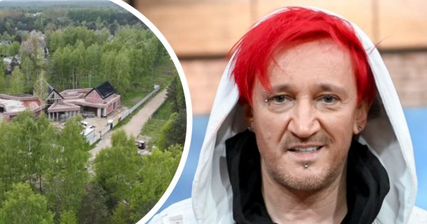 Michał Wiśniewski buduje dom. Ściany już stoją. Ogromna bryła robi wrażenie