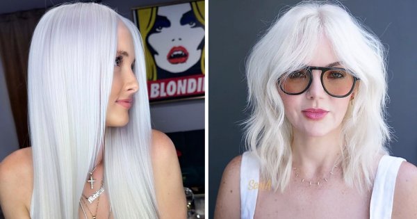 Platynowy blond stał się symbolem luksusu i odważnego stylu. Wybór 15 najpiękniejszych propozycji