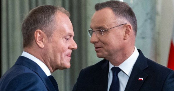 Andrzejek spróbował dosolić wesołemu Donkowi. "Nie strasz, nie strasz"