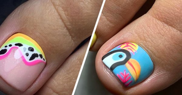 Pedicure hybrydowy — trendy. Modne propozycje na lato 2024