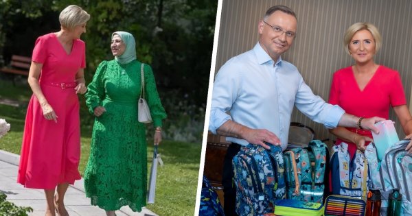 Agatka to królowa recyklingu. Pakuje z Andrzejem tornister w tej samej kiecce, w której witała egipską żonę