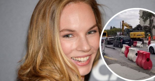 Hanna Turnau narzeka na budowę tramwaju w Wilanowie. Spóźniła się do pracy przez remonty